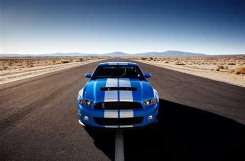 Ford 2010 model Mustang Shelby GT500