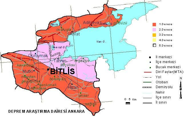 Türkiye'nin tüm illerinde fay hatları bulunuyor ve hemen hemen her il deprem riski ile karşı karşıya. İşte Türkiye'nin il il deprem haritası;