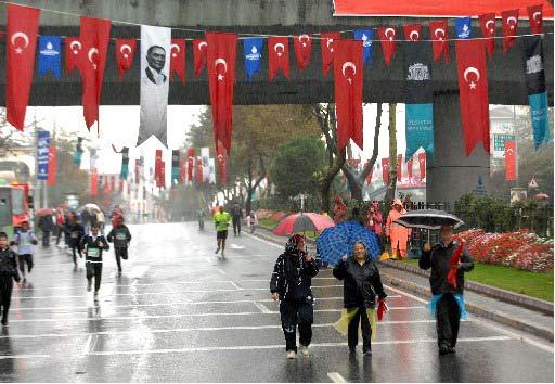 30. Kıtalararası Avrasya Maratonu renkli görüntülere sahne oldu
