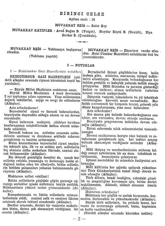 Türk basınında ilk kez Haber 7 sitesinde yayınlananan, ses ve görüntüsünün oldukça net olduğu nadir film kaydında Gazi, TBMM'ye ekonomik programını ilan ediyor...