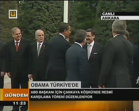 Obama'nın Çankaya Köşkü ziyareti