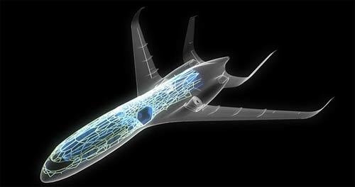 Uçağın kabini ışık koşullarına göre değişecek. Manzara seyretmek istemeyen yolcular holografik oyunlarla vakit de geçirebilecek. Üstelik uçaktaki eğlence aktiviteleri için gerekli enerji yolcuların vücut ısılarından karşılanacak