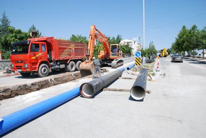 450 Noktada İçme Suyu Hattı Hasarı