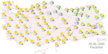 Hava durumu harita