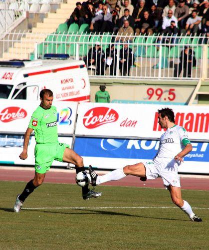 Konyaspor Bursaspor ile yenişemedi
