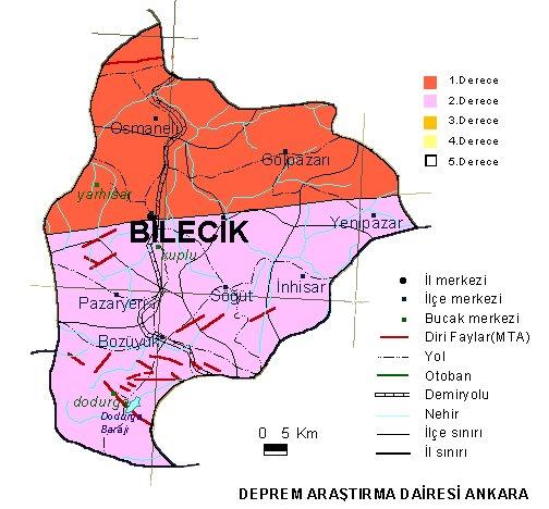 Türkiye'nin tüm illerinde fay hatları bulunuyor ve hemen hemen her il deprem riski ile karşı karşıya. İşte Türkiye'nin il il deprem haritası;