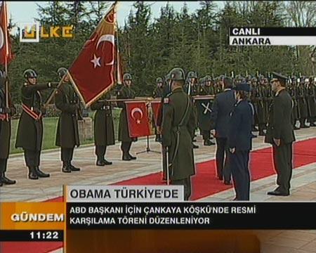 Obama'nın Çankaya Köşkü ziyareti