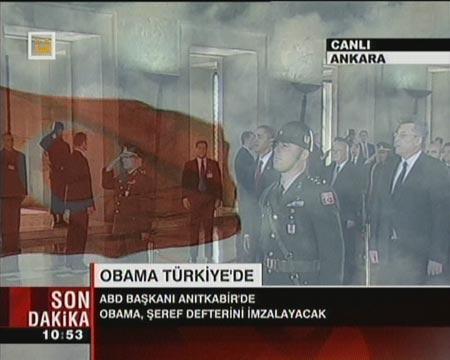 Obama'nın Anıtkabir ziyareti