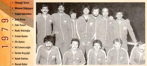 1979 Yılında A Milli Basketbol Takımımız