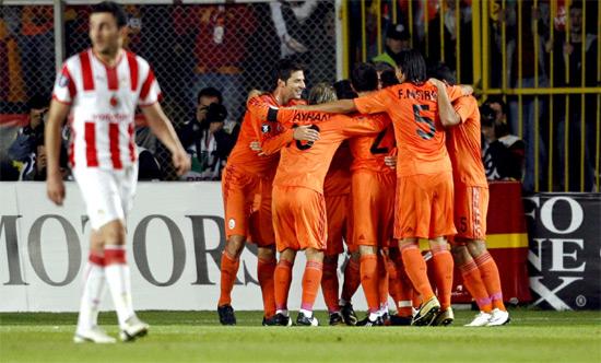 Galatasaray, UEFA Kupası 2. Tur (B) Grubu ilk maçında Yunan temsilcisi Olympiakos karşısında farkı kaçırdı.