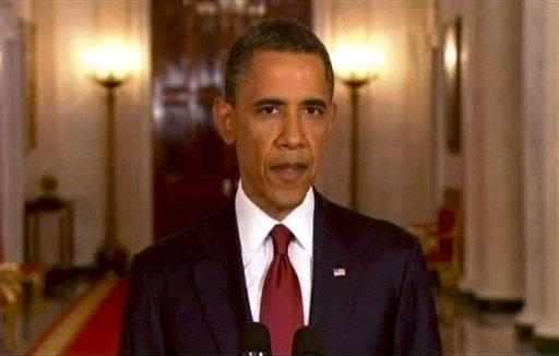 ABD Başkanı Obama şunları kaydetti:"Operasyonda hiçbir ABD'linin burnu bile kanamadı. El Kaide pek çok ülkede sayısız Müslüman'ın da canına kıydı. Pakistan'ın içinde de gerekirse harekete geçeceğimizi söylemiştik. Pakistan'la ortak istihbarat çalışmaları Bin Ladin'in nerede olduğunu bulmamızda büyük faydaları oldu. Bin Ladin'in öldürüldüğü bir günün kendileri için de tarihi olduğu konusunda hemfikirler. ABD'ler bu operasyonu gerçekleştirenlere teşekkür ediyorlar. 11 Eylül'den sonra her şeye rağmen yeniden inşa etmemiş olmamız, bizim açısından en büyük başarıdır."