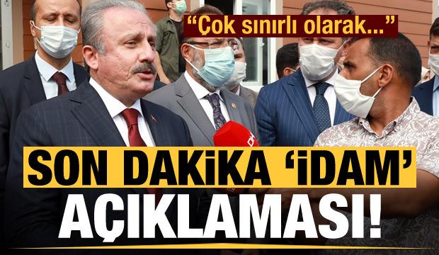 Son dakika 'idam' açıklaması: Çok sınırlı olarak...