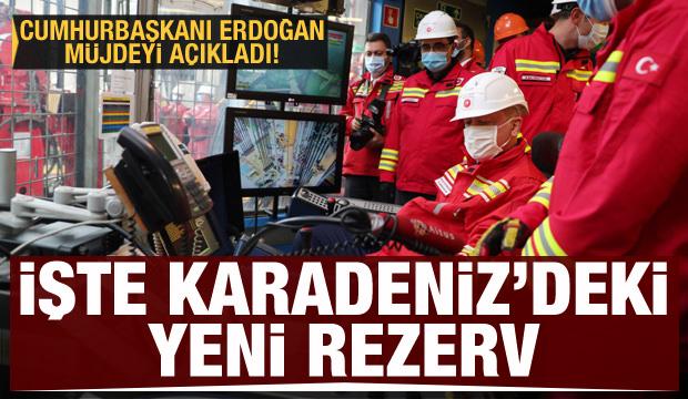 Cumhurbaşkanı Erdoğan, yeni doğal gaz rezervini açıkladı