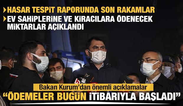Bakan Kurum açıkladı: Ödemeler bugün itibarıyla başladı