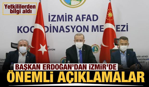 Başkan Erdoğan deprem bölgesinde!