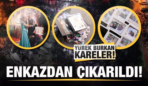 İzmir'de enkazdan çıkan fotoğraflar yürek burktu!