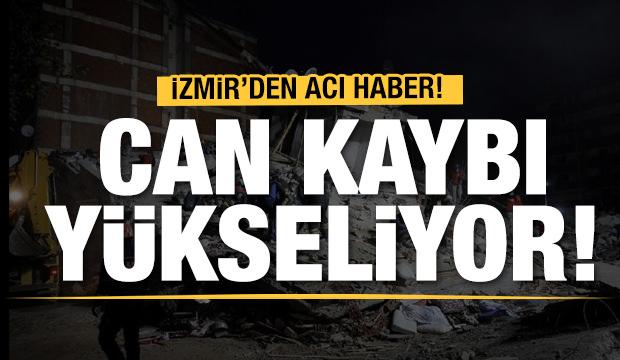 Son dakika: İzmir'deki depremde can kaybı 49'a yükseldi