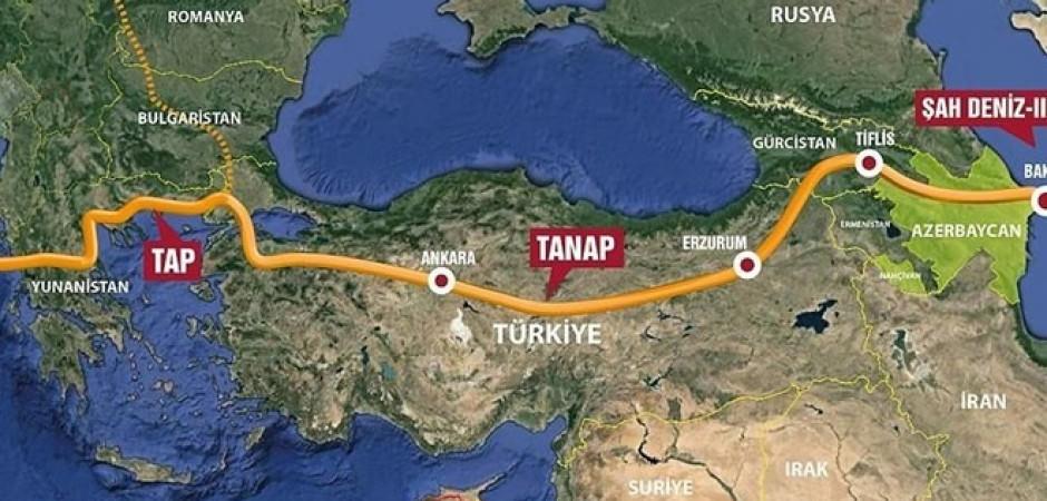 Trans Adriyatik Boru Hattı'nda ticari gaz akışı başladı