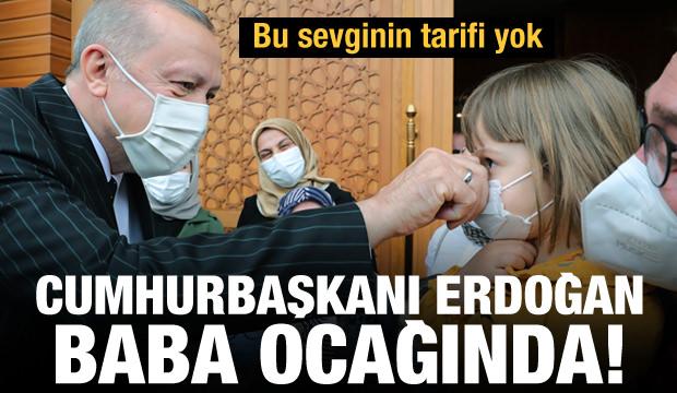 Cumhurbaşkanı Erdoğan baba ocağı Güneysu'da! Dikkat çeken anlar...