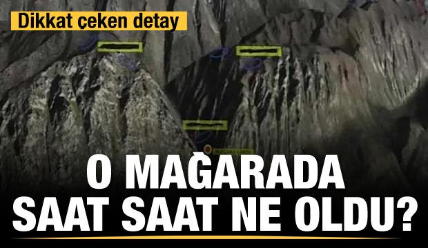 O mağarada saat saat ne oldu?