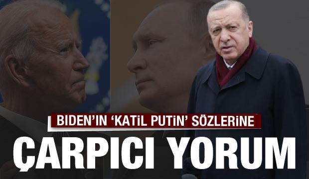 Son dakika haberi: Biden Putin'e 'Katil' demişti! Erdoğan'dan ilk yorum geldi
