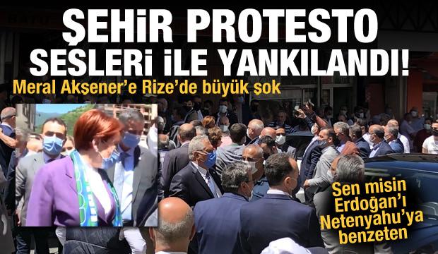 Meral Akşener'e vatandaştan HDP ile ittifak tepkisi! Rize ziyaretinde arbede çıktı