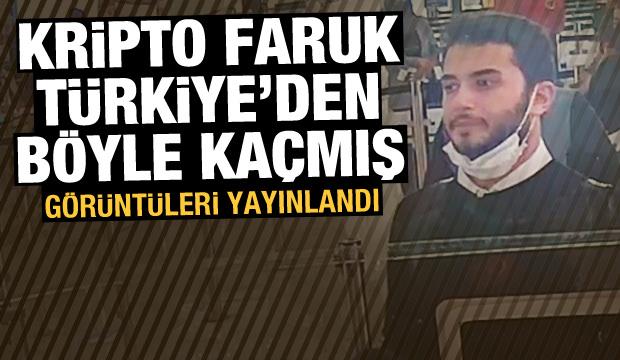 Thodex'in sahibi Özer'in yurt dışına kaçışının görüntüleri ortaya çıktı