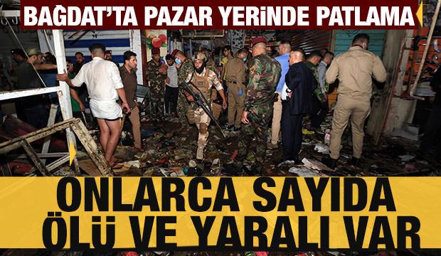 Bağdat'ta halk pazarında patlamada ölü sayısı 33 oldu