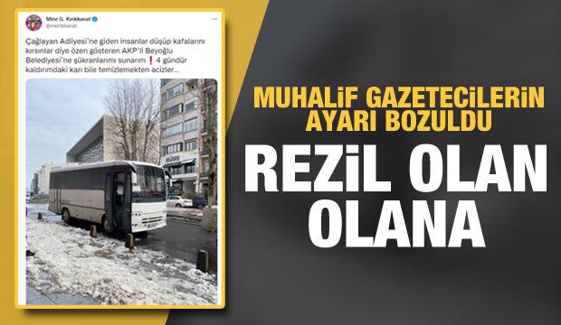 Muhalif gazetecilerin ayarı bozuldu! Rezil olan olana