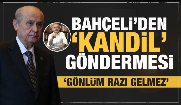 Faturasını ödemeyen Kılıçdaroğlu'na Bahçeli'den 'Kandil' göndermesi