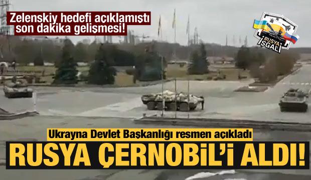 Ukrayna'dan son dakika haberi... Rus askerleri Çernobil'i aldı