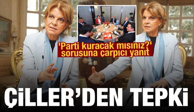 Tansu Çiller'den 6'lı masaya sert tepki! 'Parti kuracak mısınız?' sorusuna çarpıcı yanıt