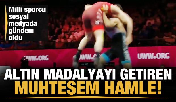 Altın madalyaya uzanan Murat Fırat'ın hamlesi gündem oldu!