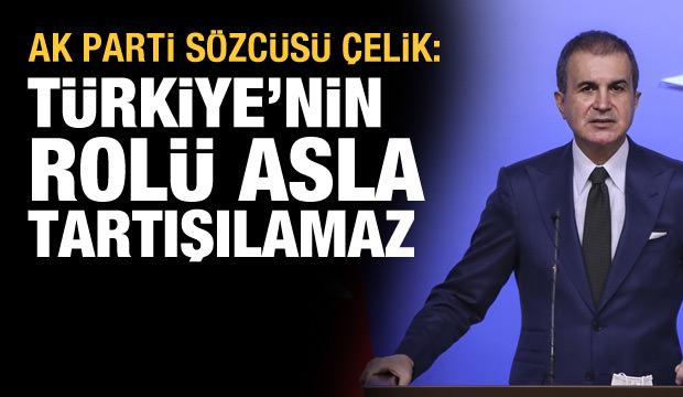 AK Parti Sözcüsü Çelik: Türkiye'nin NATO'daki rolü asla tartışılamaz