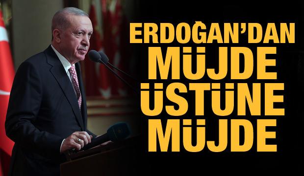 Cumhurbaşkanı Erdoğan'dan müjde: İhracata dönük yatırımlara finansman desteği geliyor