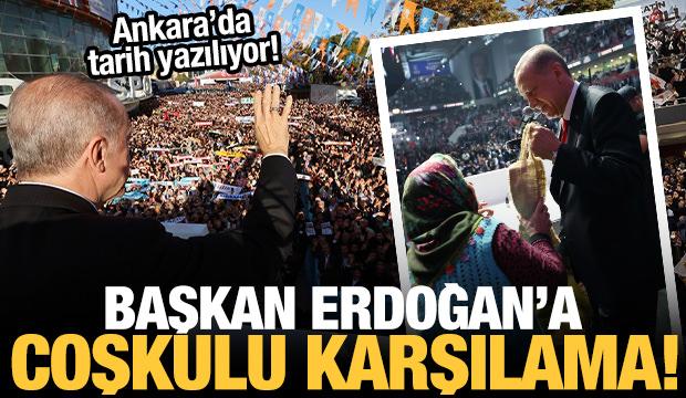 AK Parti 'Türkiye Yüzyılı' Tanıtım Toplantısı'nda Erdoğan coşkusu! Salon doldu taştı...	
