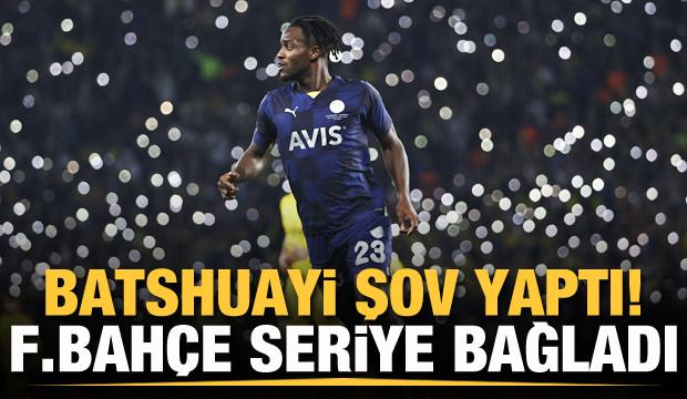 Batshuayi hat-trick yaptı! Fenerbahçe farklı kazandı