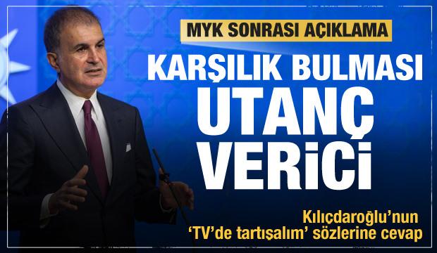 MYK Toplantısı sonrası açıklama: Türkiye'de karşılık bulması utanç verici