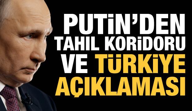 Putin'den tahıl koridoru açıklaması: Şartlarını açıkladı