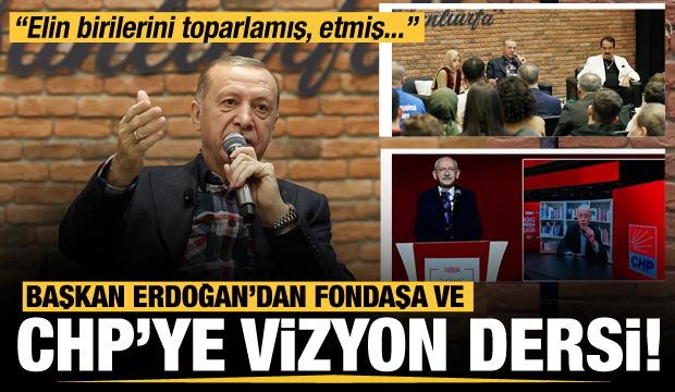 Başkan Erdoğan: Vizyon orada değil, vizyon Şanlıurfa'da