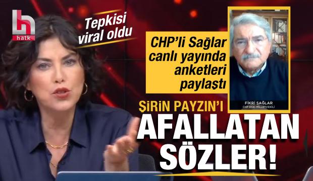 Canlı yayında "AK Parti ve Erdoğan hala birinci" sözleri Şirin Payzın'ı afallattı