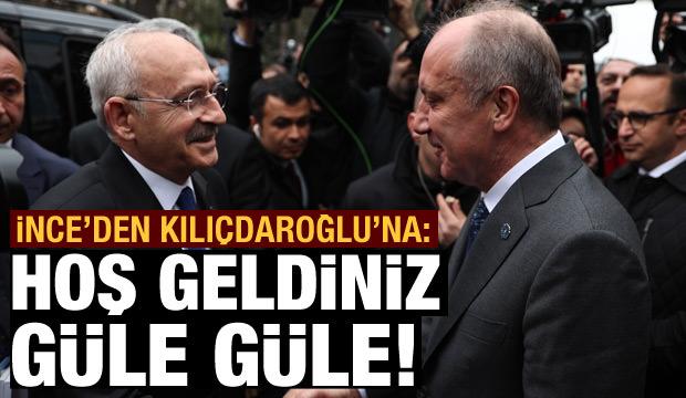 Muharrem İnce'den Kılıçdaroğlu'na: Hoş geldiniz, güle güle!