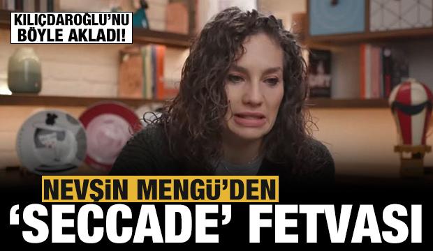 Nevşin Mengü 'seccade' fetvası verdi: Kılıçdaroğlu'nu böyle akladı