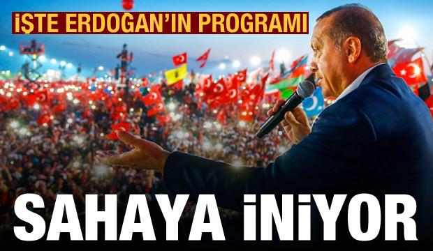 Erdoğan'ın seçim programı belli oldu: 14 Mayıs'a kadar 40 miting