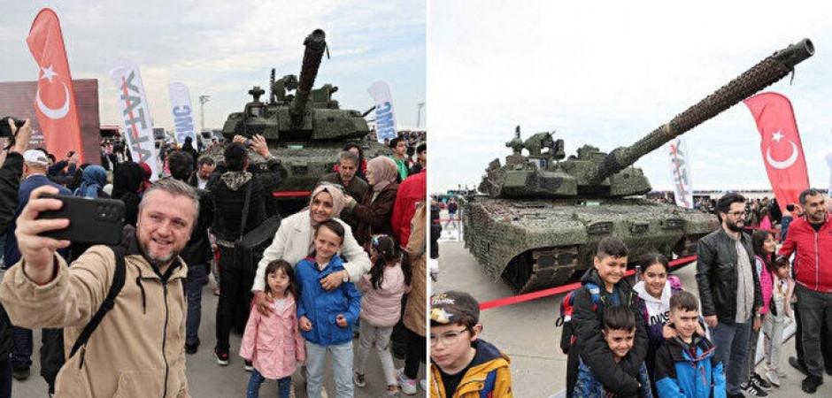 Altay tankı TEKNOFEST'te