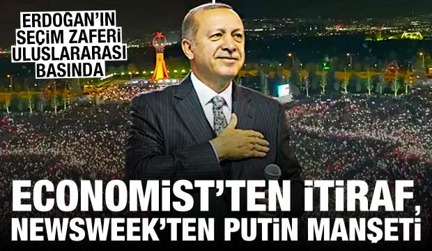 Erdoğan'ın ikinci tur zaferi yabancı basında: Newsweek ve The Economist'ten çarpıcı manşet