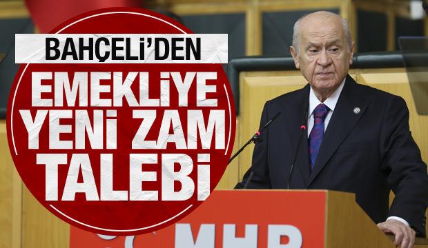 Son dakika: Bahçeli'den emekli maaşlarına yeni zam teklifi