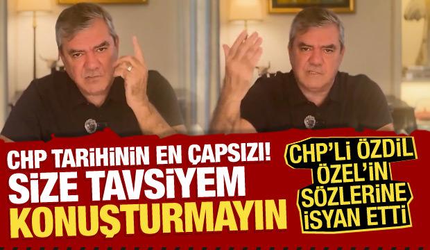 Özel'in çıkışı CHP'li gazetecileri bile isyan ettiriyor! Özdil'den çok sert sözler