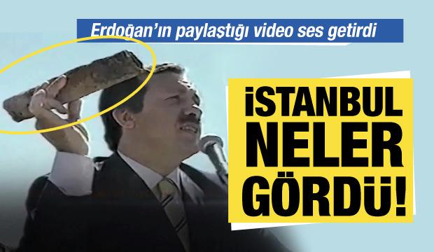 Cumhurbaşkanı Erdoğan'ın İstanbul'da izlettiği 'Gerçek belediyecilik' klibi ses getirdi...