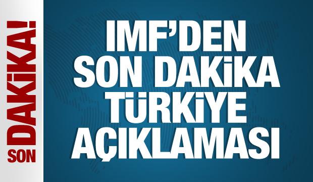 IMF'den Türkiye açıklaması